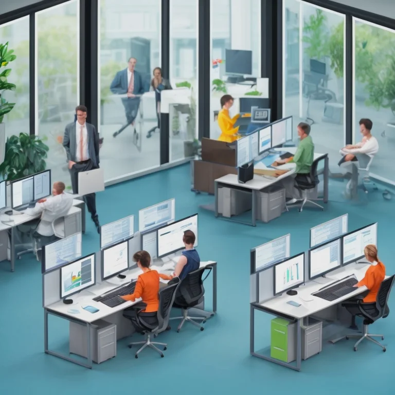 カスタム開発の打ち合わせ風景